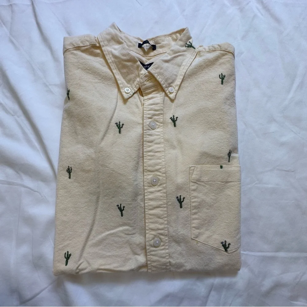 J. Crew Short Sleeve Button Down